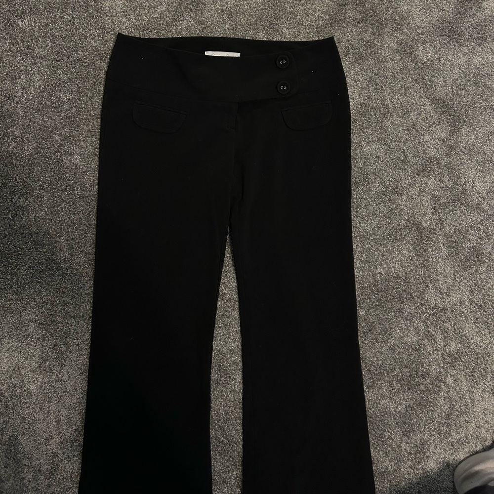 Charlotte Russe flared dress pants